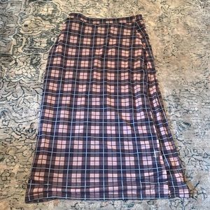 Plaid skirt